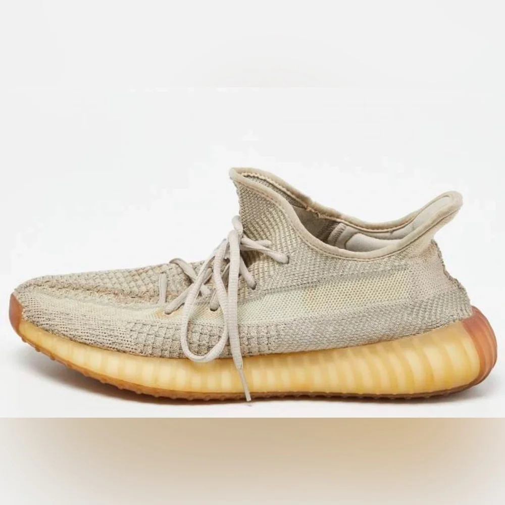 Adidas Yeezy Boost 350 V2 Shoes Mens Size 11 Citrin Primeknit Sneakers